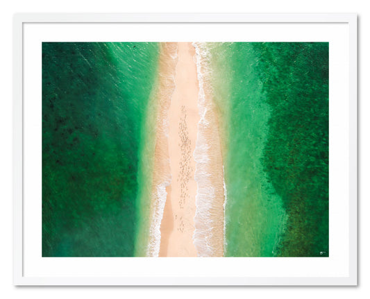 EIDETIC MEMORIES, EM0893 - SEAGULL SANDBAR, LANDSCAPE PRINT, East Arnhem Land, Northern Territory, Australia