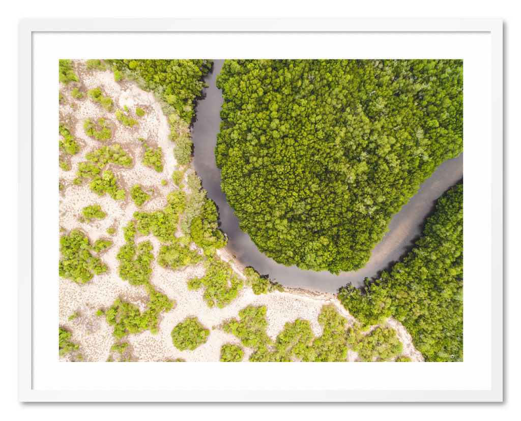 EIDETIC MEMORIES, EM0896 - CROCODILE CREEK, LANDSCAPE PRINT, Crocodile Creek, East Arnhem Land, Northern Territory, Australia